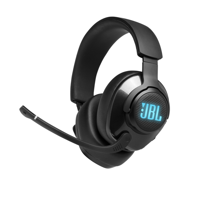 JBL Quantum 400 - Black - USB over-ear PC gaming headset with game-chat dial - Hero image number null
